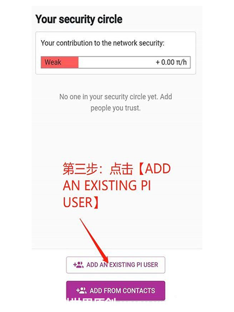 Pi network怎么建立安全圈?