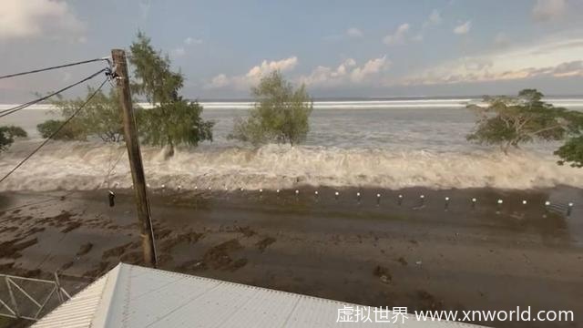 汤加火山喷发全境“失联”,房子震了半小时