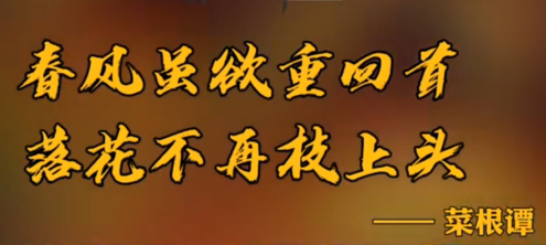 “春风虽欲重回首，落花不再上枝头”是什么意思？是什么梗？ – 【最新网络热词】