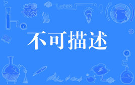 “不可描述的画面”是什么意思？ 是什么梗？ – 【最新网络热词】