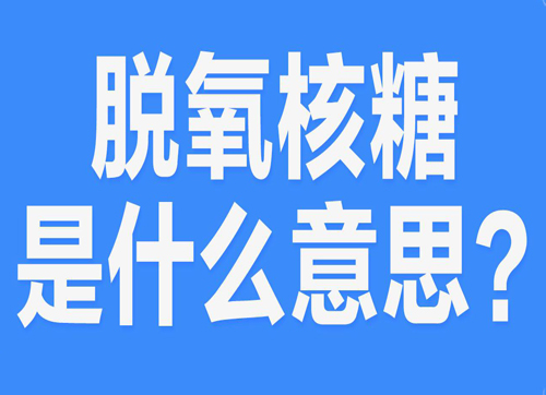 网络上的“脱氧核糖”是什么意思？ 是什么梗？ – 【最新网络热词】