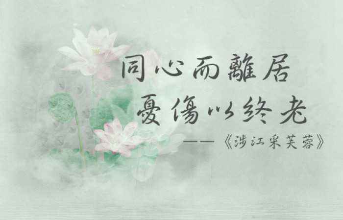 “同心而离居，忧伤以终老”是什么意思？ 是什么梗？ – 【最新网络热词】