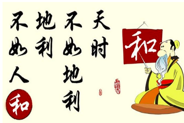 “天时不如地利,地利不如人和”是什么意思？是什么梗？ – 【最新网络热词】