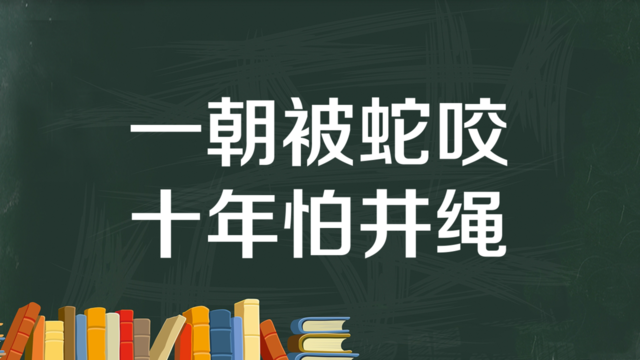 “一朝被蛇咬，十年怕井绳”是什么意思？是什么梗？ – 【最新网络热词】