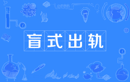 【网络用语】“盲式出轨”是什么意思？是什么梗？ – 【最新网络热词】
