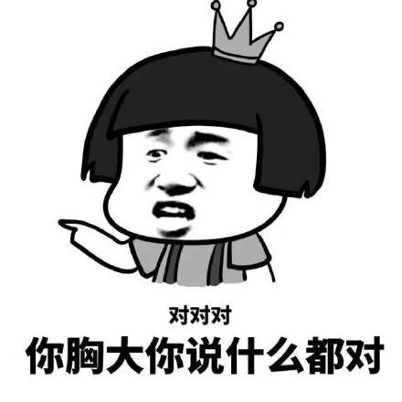 “你胸大，说什么都是对的”是什么意思？ 是什么梗？ – 【最新网络热词】