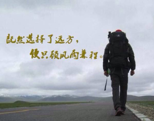 “既然选择了远方，便只顾风雨兼程”是什么意思？是什么梗？ – 【最新网络热词】
