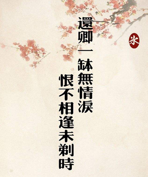 “还卿一钵无情泪，恨不相逢未剃时”是什么意思？ 是什么梗？ – 【最新网络热词】